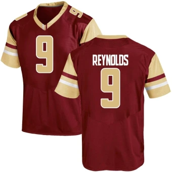 Men's Boston College Eagles Dante Reynolds Maroon Team Color Jersey - Game